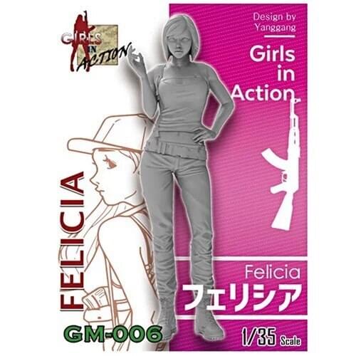 1/35 Resin Model Figure GK , Unassembled and unpainted kit