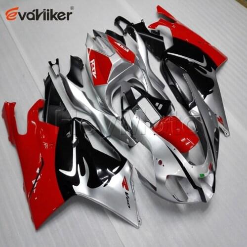 Motorcycle bodywork kit for RSV1000 2004 2005 2006 silver red RSV 1000 04 05 06 ABS Plastic motorcycle fairing