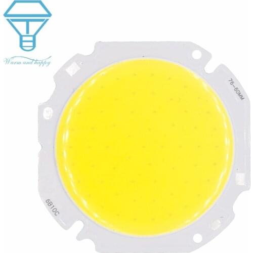 High Power LED Big Round COB 30W 50W Light Beads 30-34V 60MM LED Lamp Bead LED Bulb Chip Spot Light Downlight Diode Lamps