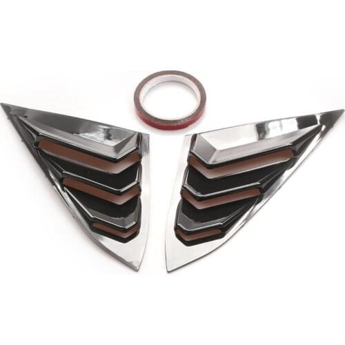 Car Modification For 16-20 Civic Rear Window Side Triangular Window Modified Shutter Tuyere Air Vent