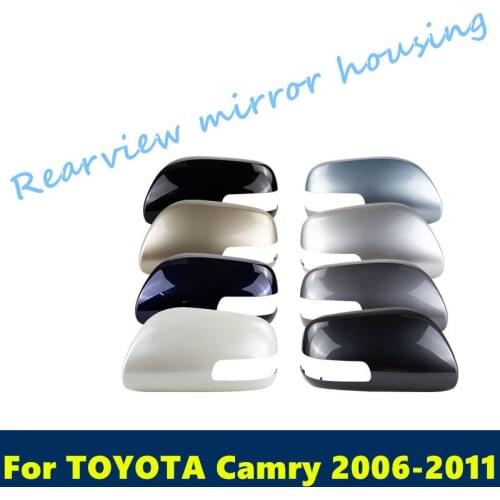 For TOYOTA Camry 2006-2011 Rear-view Mirror Covers Shell Rearview Mirror Edge Guards Cover Exterior decoration car Accessories