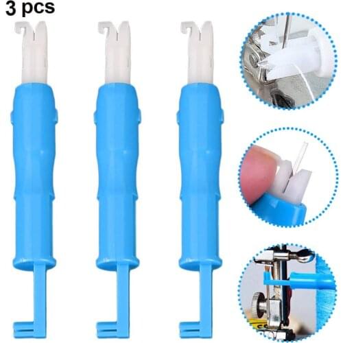 Newly 3pcs Machine Needle Inserter Automatic Threader Sewing Threading Tool for Sewing Machine Sewing Machine Needles Threading