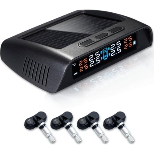 Solar TPMS for Car Tire Pressure Monitoring System Spare Tyre Internal External Sensor TMPS,Brandoo