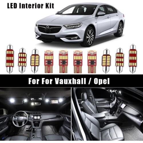 Canbus LED Interior Light For Vauxhall Opel Insignia A Astra H J K Vectra C MOKKA X Corsa C D E Grandland X Car Accessories