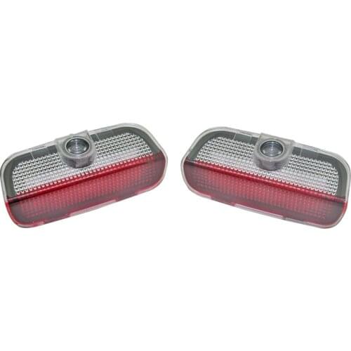 2Pcs For VW Passat B6 B7 CC Golf 5 6 7 Jetta MK5 MK6 MK7 Eos Sharan Scirocco Tiguan LED Car Door Light 3D Shadow Projector Lamp
