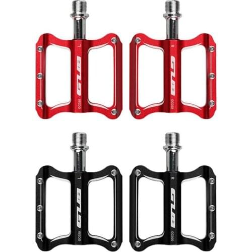 GUB CNC Aluminum Alloy Mountain Bike MTB Pedals Road Cycling DU Sealed Bearing Bicycle Pedals UltraLight Bike Pedal Parts
