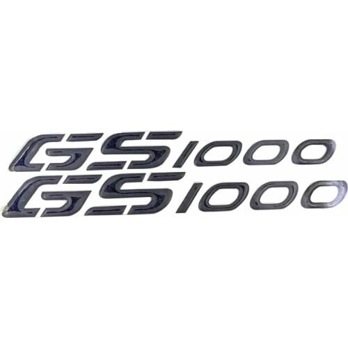 For Suzuki GS1000 GS 1000 Carbon Fiber 3D Side Fuel Gas Tank Cover Decals Stickers Badge Motorcycle Body Decoration Logo