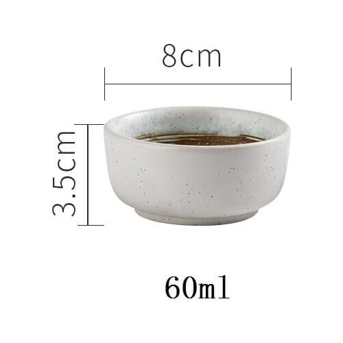 60/120/300ml Traditional chinese retro style Personality brief Ceramic Teacup China porcelain coffee tea cups H307