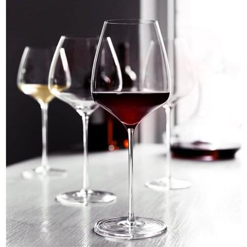 Lead-Free Crystal Wine Glass Cup Goblet Champagne Glasses Transparent Cups Drinking Home Party Bar Hotel Drinkware