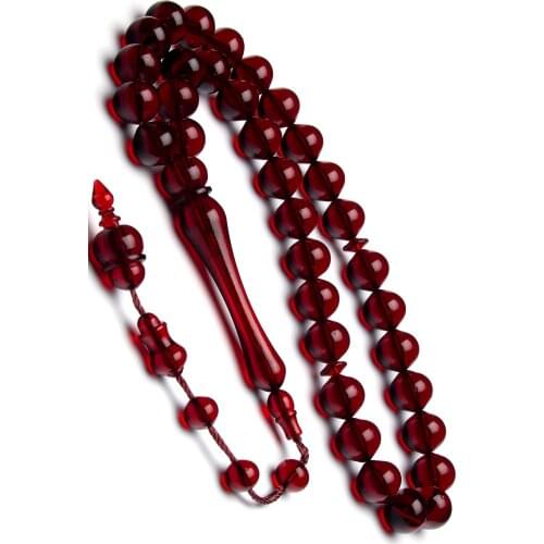 Islamic Tasbih Muslim Rosary Beads 33 Prayer Rosary For Men Bracelet For Men Accessory amber oltu amber stone Handmade Turkey