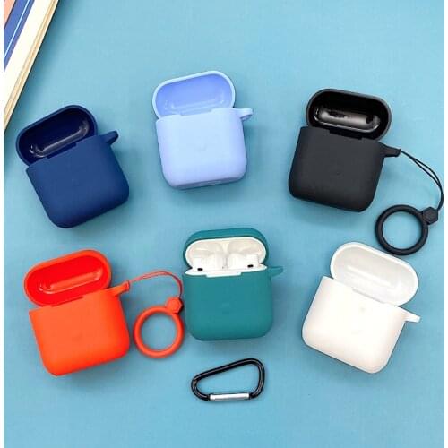 New Soft Silicone Protective Cover For QCY T8 Case Bluetooth Wireless Earphone Cover Charging Bags