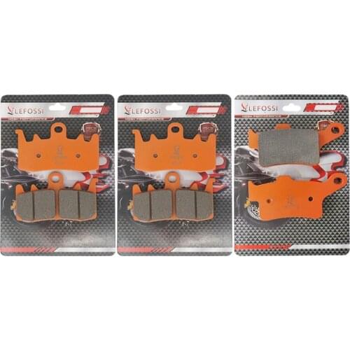 Carbon Fiber Motorcycle Front Rear Brake Pads For CAN-AM Spyder F3-S (SE6/SM6) F3-T 2015 2016 2017 2018 2019 2020