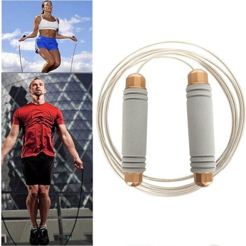 Stainless steel bearing weight-bearing skipping rope Indoor fitness yoga training equipment