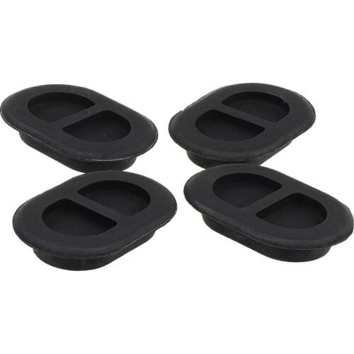 4 PC Drain Plugs Rubber Floor Seal Stopper Size 1.5" For Jeep Wrangler 12-17