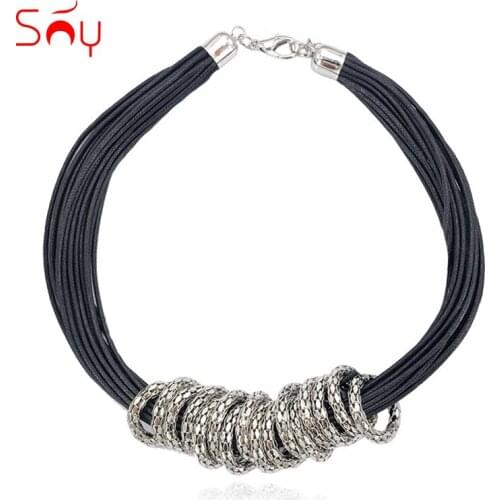 Женские кожаные чокеры SNY China At AliExpress