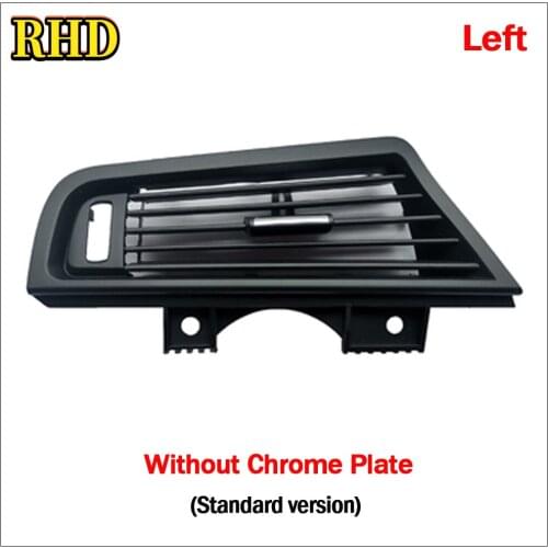 RHD Front Row Wind Left Center Right Air Conditioning Vent Grill Outlet Panel Without Chrome Plate For BMW 5 Series F10 F18