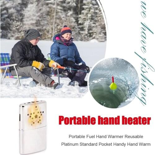 Winter Heater Stove Warmer Fishing Camping Hiking Outdoor Portable Fuel Hand for Family Outdoor Camping Accessories