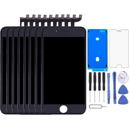 10 PCS LCD Screen and Digitizer Full Assembly with Frame for iPhone 6s