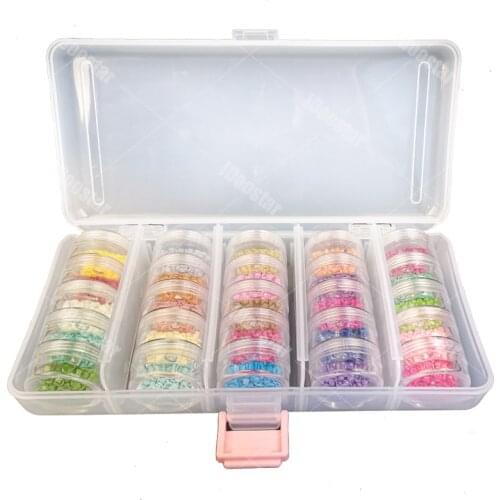 25slots New Portable Diamond Painting Storage Containers box Diamond Paintings Accessories tools for diamond embroidery