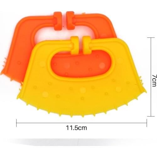 4pcs Cow Nose Thorn The Mavericks Weaning Calf Weaner with Thick Plastic Cattle Nose Rings Livestock Equipment