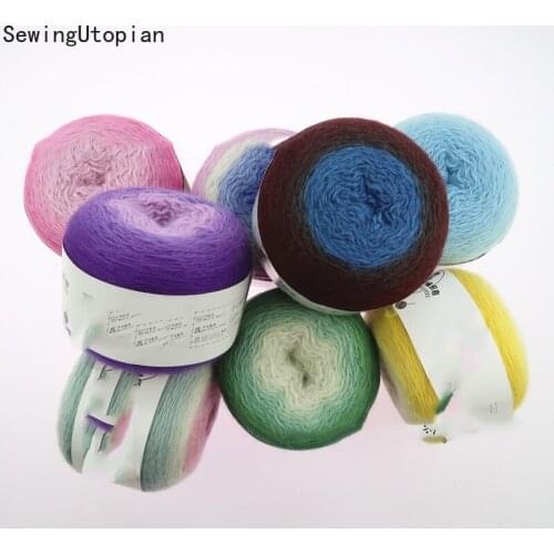 600M Melange Yarn Wool Knitting Yarn for Knitting Yarn Soft Crochet Wool Yarn for Knitting Baby Wool Crochet Yarn Weave Thread