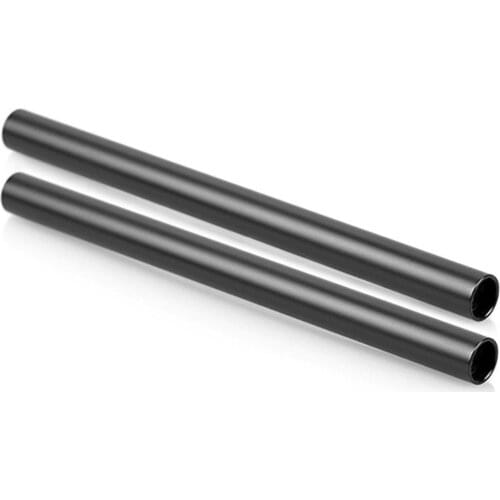 Camera Aluminum 15mm Rods 10 Inches Long with M12 Thread fr Dslr Camera 15mm Rod