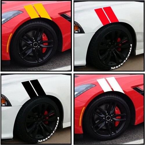 Black Car Fender Reflective Sticker High Quality Safty Protection Practical Car Reflective Sticker Car Supplies Stickers