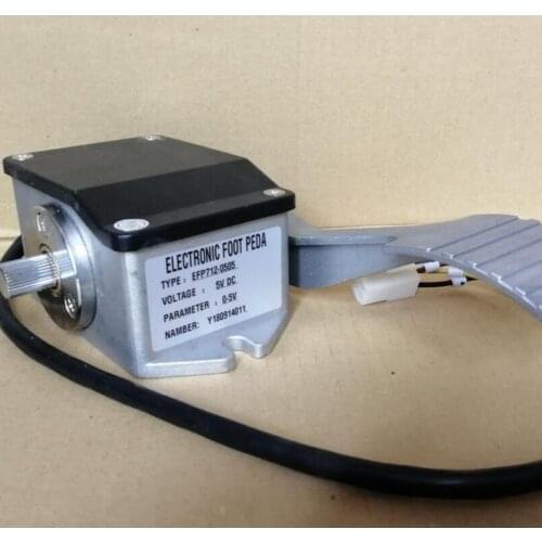 EFP712-0505 Foot Pedal Input DC 5V Output DC 0-5V Throttle Pedal Accelerator Pedal For Curtis Controller Electric Vehicle