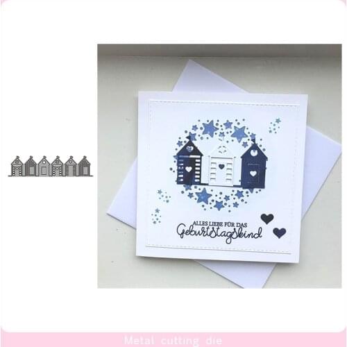 City Border Lace Metal Cutting Dies for DIY Scrapbooking Photo Album Decorative Embossing Paper Card Crafts Die Cut 2019