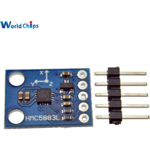GY-273 3V-5V HMC5883L Triple Axis Compass Magnetometer Sensor Module For Arduino Three Axis Magnetic Field Module