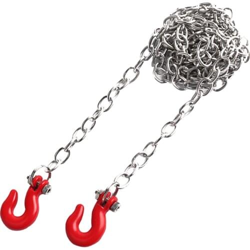 RC Climbing Car Tow Chain Trailer Hooks for Rock Crawler D90 D110 HSP