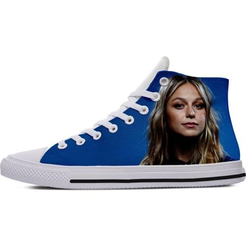 2020 hot fashion Melissa Benoist men/women high quality 3D printing handiness casual shoes High Sneakers for