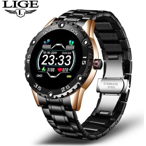 Multi-Function Mens Bracelet Smart Watch Pedometer Blood Pressure And Heart Rate Monitoring Casual Sports Male Watches Relogio