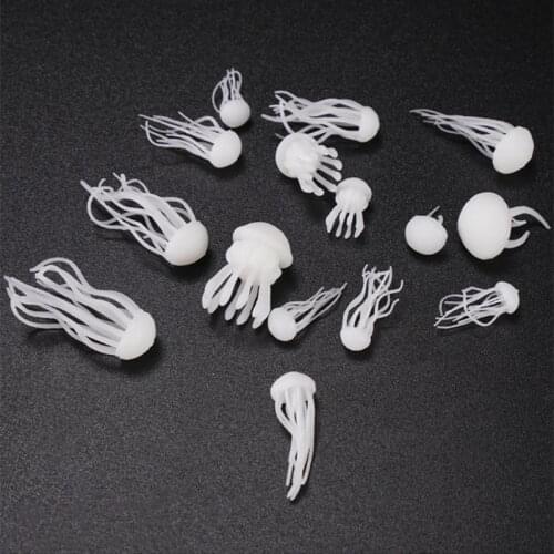 1Set Ocean Crystal Epoxy Resin Filler Accessories 3D Mini Jellyfish Filling Materials DIY Filler Decoration Crafts