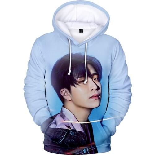 Aikooki New Korea GOT7 3D hoodies&sweatshirts Men/Women Autumn Harajuku fashion Hip Hop Hoodie 3D Print Korea GOT7 Mens hoodies