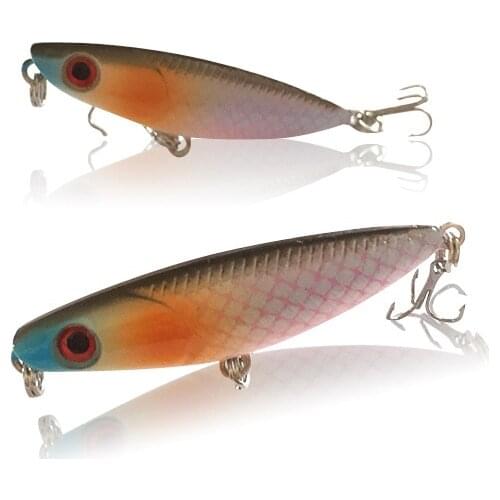 News 4.5cm 1.8g Pencil Fishing Lure Top water Dogs Hard Lures Baits Wobbler Artificial Hard Bait Fishing Tackle Pesca