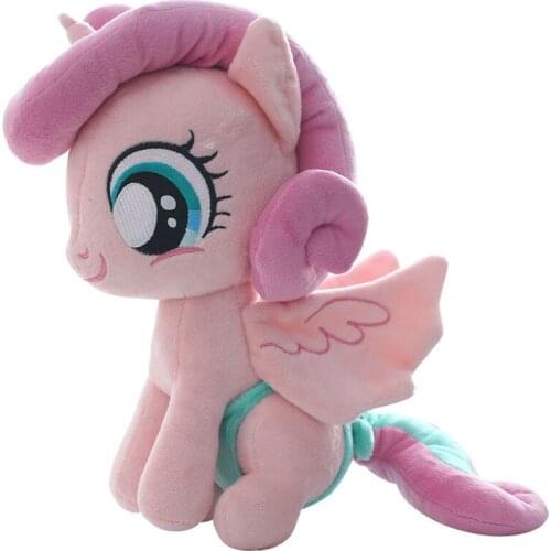 Unicorn Flurry Heart Plush Horse Action Toy Figures 10" 25 CM