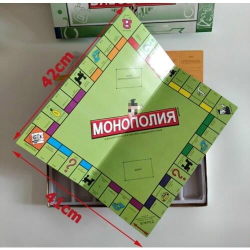 Russian party Travel table card game for kid adult Family Fun toy English French Spanish Arabic Language cheap Fold version