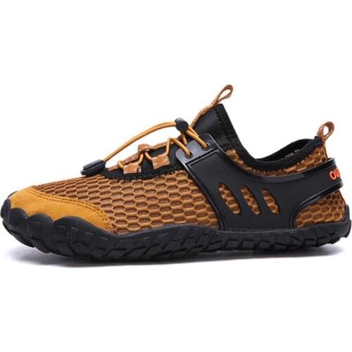 Mesh Water Shoe For Women Light Nonslip Sneakers speed dry Men Flat barefoot Footwear Outdoor Sneakers Male Upstream Water Shoes