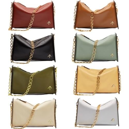 Turkey arrow box bag leather handbag chain retro shoulder portable cowhide bag net red tide