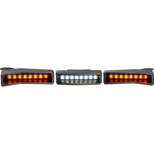 UTV Rear Bumper Lights Red/Yellow LED Chase Light Kit For Can-Am can am Canam Maverick X3 Max R RR 2017 2018 2019 2020