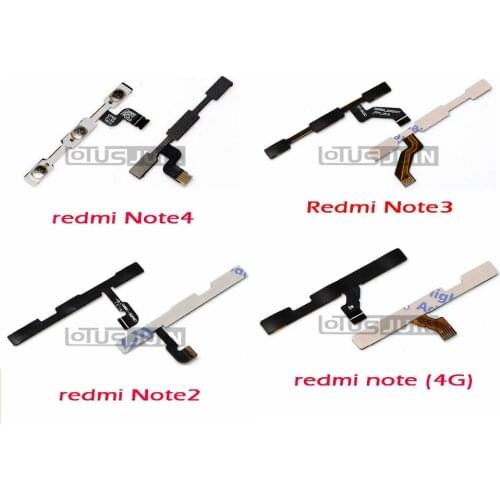 1pcs for Xiaomi Redmi Note 2 3 4 ;Note 3G/4G Side Power ON OFF Volume Key Button Switch Flex Cable for Redmi Note2 Note3 Note4