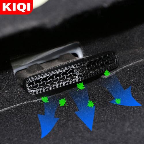 2Pc Air Vent Outlet Cover for Jeep Compass MP 2017 - 2019 Under Seat Rear AC Heater Floor Air Conditioner Duct Grill Grille Trim