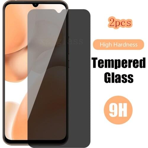 2PCS Privacy Protective Glass For Honor 6 7 8 9 10 X Lite Tempered Glass On For Honor 9 10 20 30 S Lite V30 Play 3 4 Glass Film