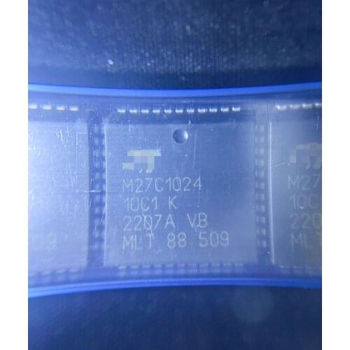 5pcs/lot M27C1024 M27C1024-10C1 M27C1024-12C1 M27C1024-15C1 PLCC44 100% NEW Original free shipping