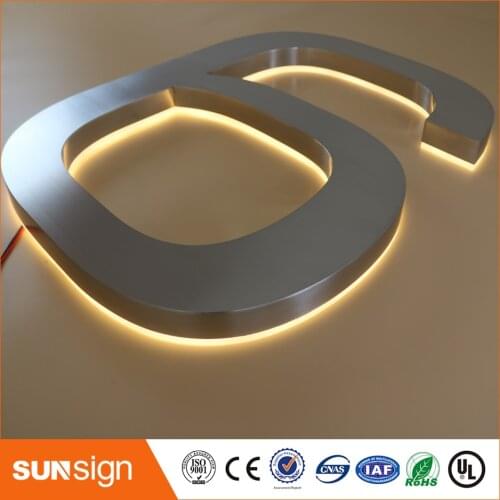 H=40cm Custom house number acrylic led letters