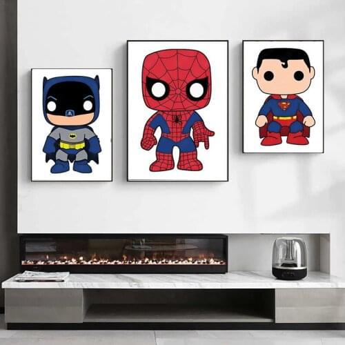 DIY 5D Diamond Painting Superhero Cartoon Spiderman Marvel Cross Stitch Kit Full Drill Mosaic Art Picture of Rhinestones Decor