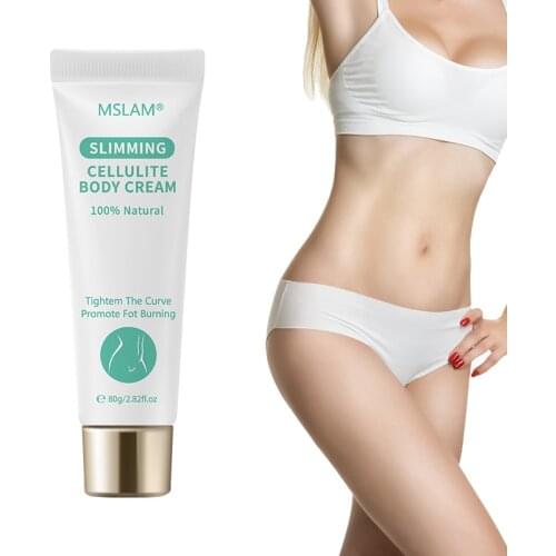 Anti Cellulite Weight Loss Slimming Cream Promotes Fat Burning Create Beautiful Curve Anti-wrinkle Body Whitening Cream 80g
