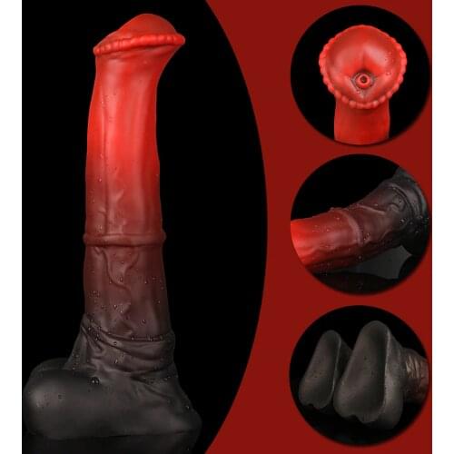 Nothosaur Large Anal Sex Toys Butt animal fantasy Dildo Massage For Men and women Big Anal Beads