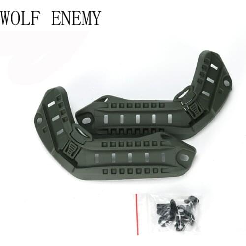 ARC Helmet Side Rails with Lanyard for MICH OPS Core Helmet Tactical Paintball Helmet Accessories